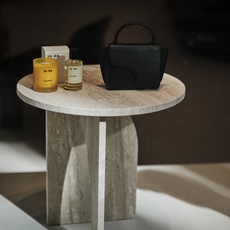 Selection of accessories at the Colom concept store in Palma