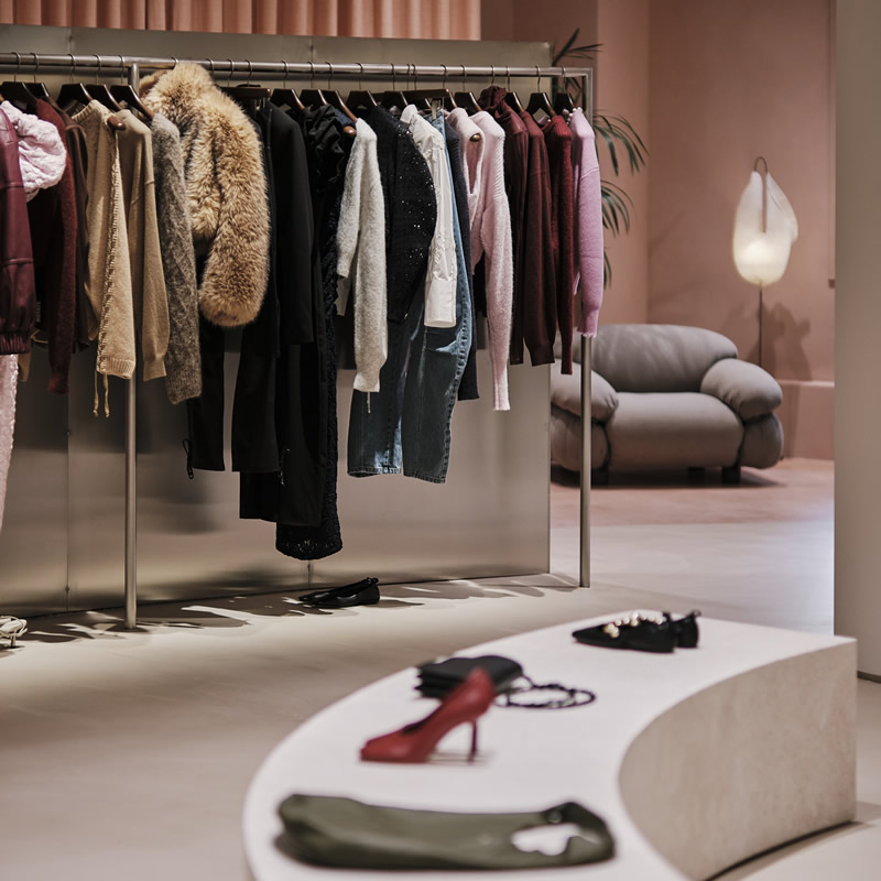 The shopping experience at the Colom store, the new concept store in Palma featuring fashion from La Principal.
