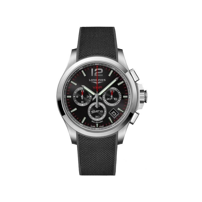 Reloj Longines Conquest VHP cronógrafo en acero con calendario perpetuo