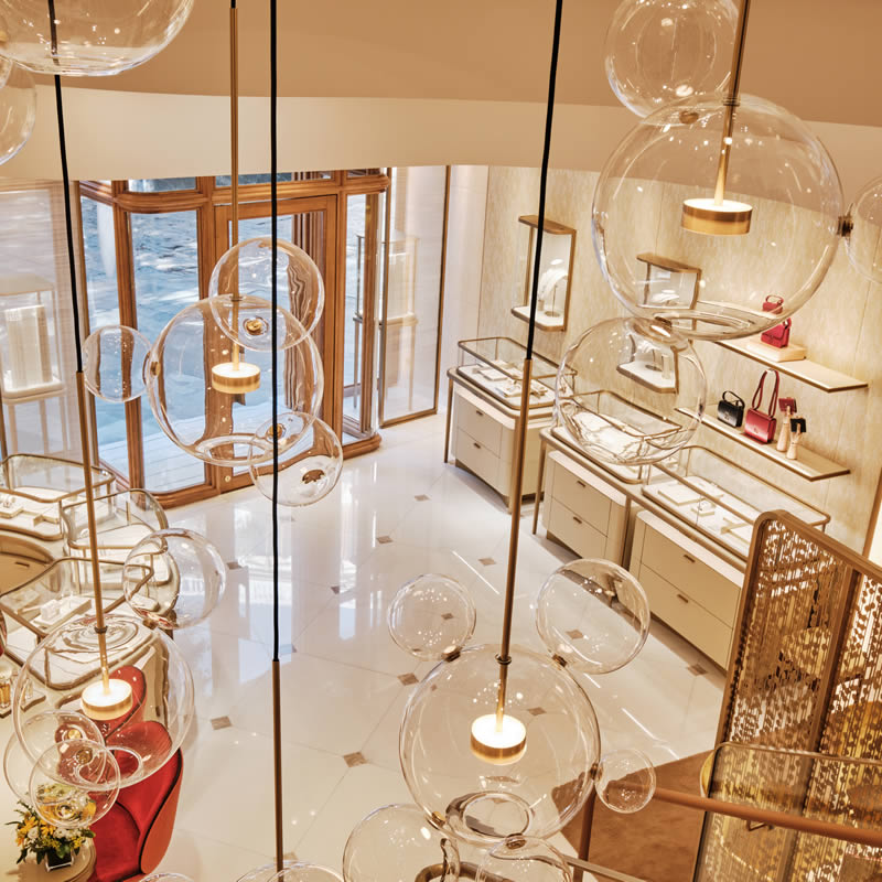 La boutique de Cartier se sitúa en un entorno privilegiado de Palma