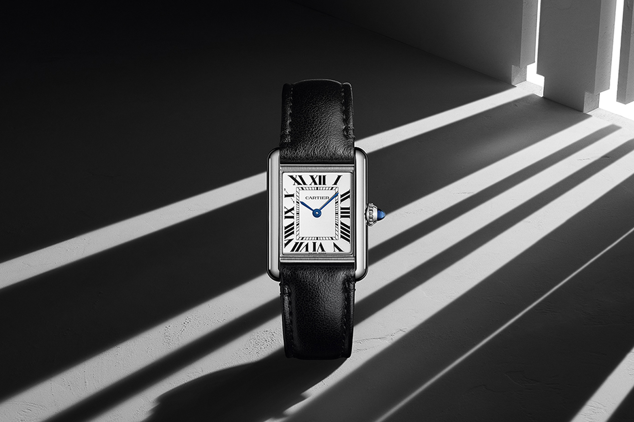 Tank Must SolarBeat watch by Cartier, a technical marvel with the usual appearance