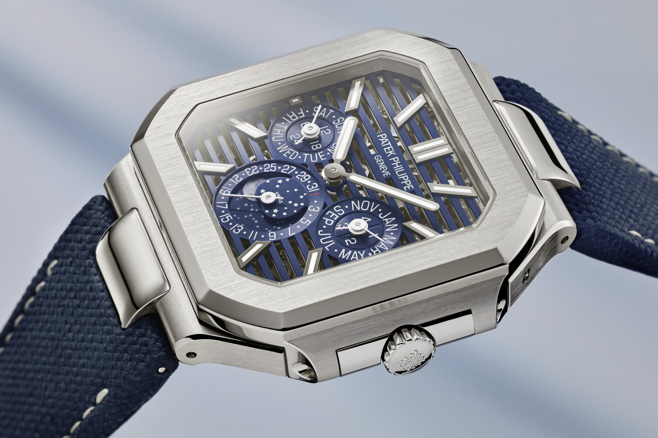 Reloj Cubitus con calendario perpetuo de Patek Philippe