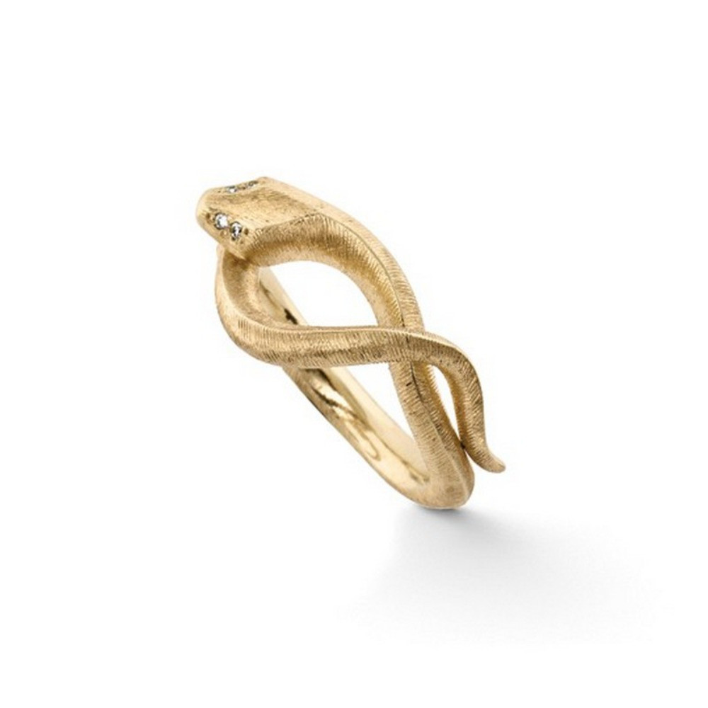 Jewellery trends for this autumn/winter 2020: Snakes ring by Ole Lynggaard