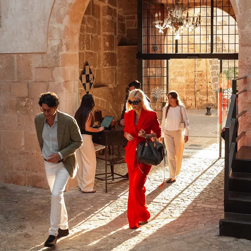 Guest arrival at Patek Philippe event in Palma