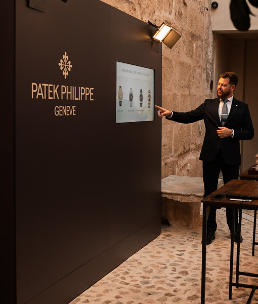Evento de cronógrafos Patek Philippe organizado por Relojería Alemana en Palma de Mallorca