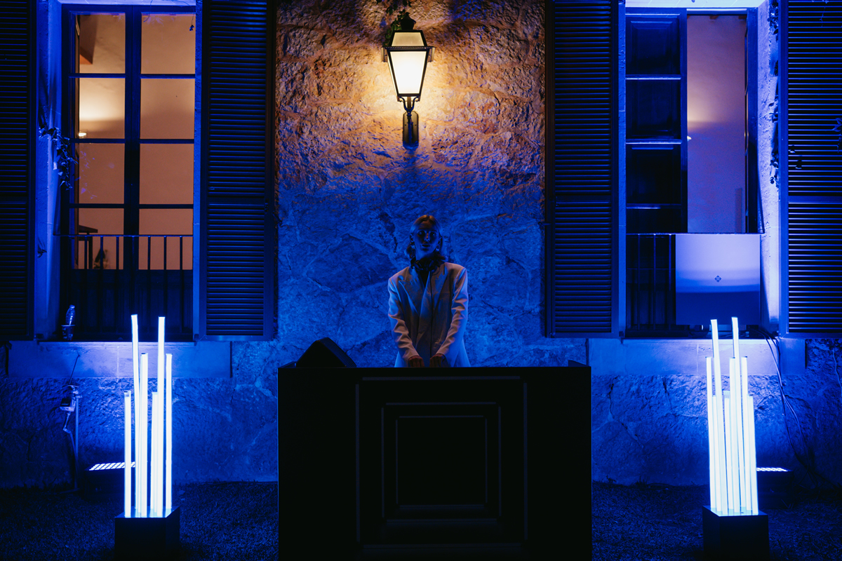 DJ Inga Dau performing at the Patek Philippe event in Mallorca