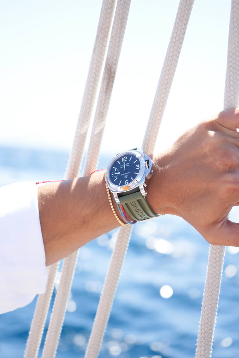 Uno de los relojes de la colección Luminor de Panerai