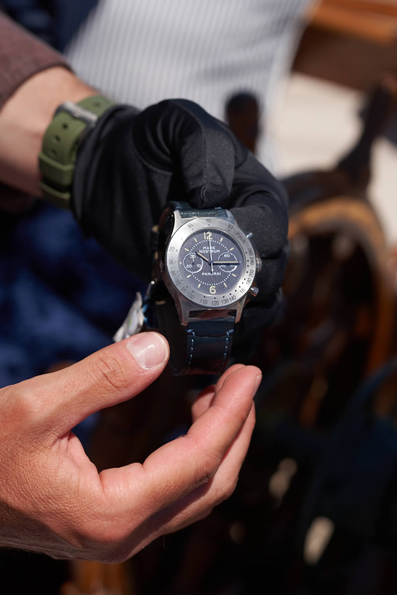 Uno de los relojes de la colección Luminor de Panerai