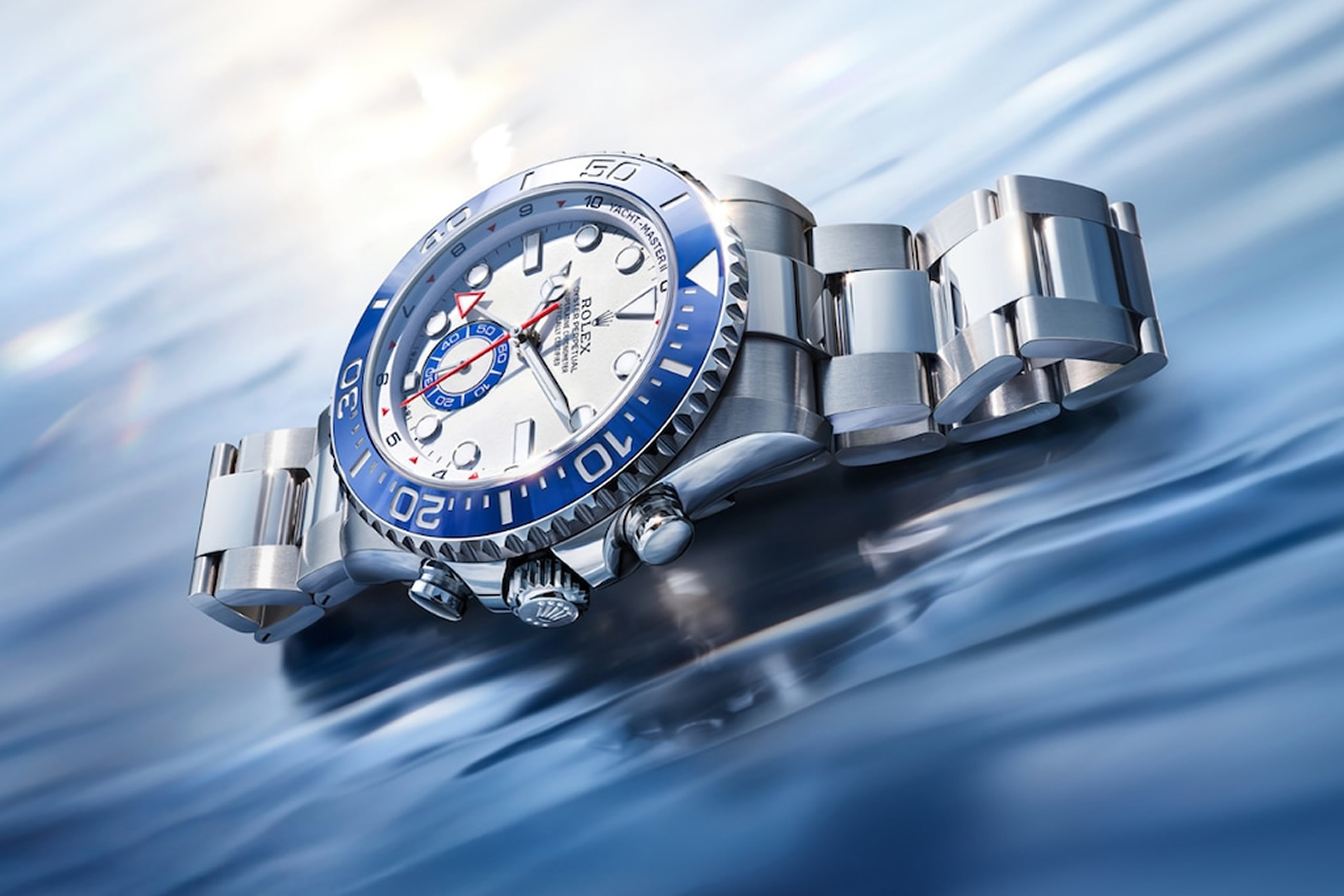 Rolex Yacht-Master II nuevo modelo 2026 esfera blanca bisel azul