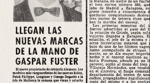 El pionero Gaspar Fuster