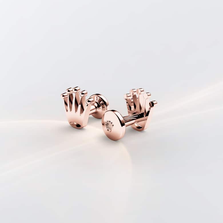 Rolex ‘Crown’ cufflinks, A symbol to have on hand