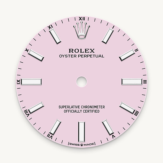 Rolex Oyster Perpetual 34, Esfera rosa candy