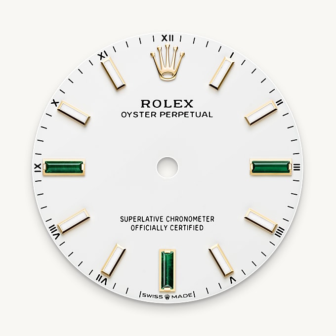 Rolex Oyster Perpetual 34, Esfera blanca