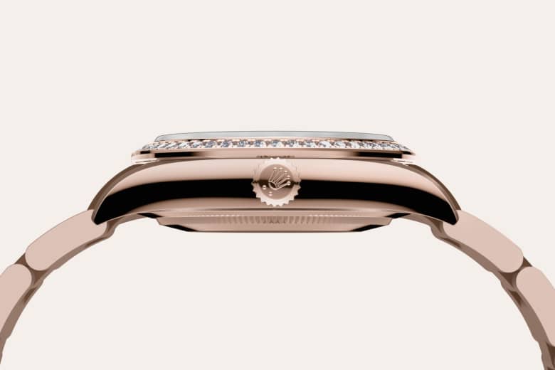 Rolex Oyster Perpetual 34, Oro Everose de 18 quilates