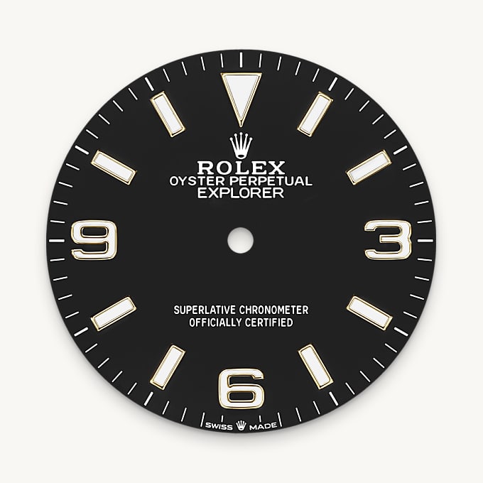 Rolex Explorer 36, Black dial