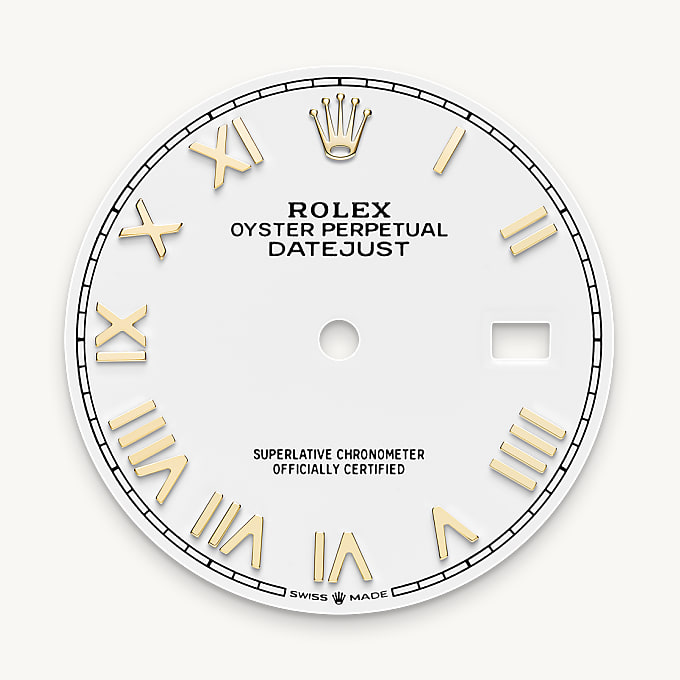 Rolex Datejust 36, White dial