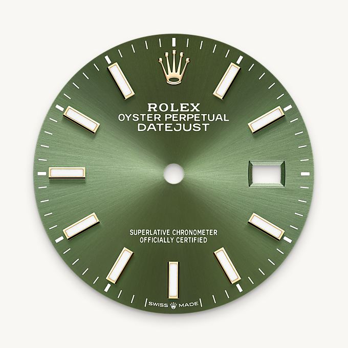 Rolex Datejust 36, Esfera verde oliva
