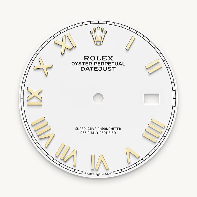 Rolex Datejust 41, White dial