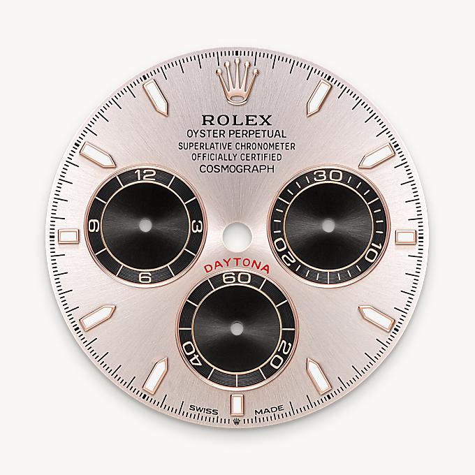 Rolex Cosmograph Daytona, Esfera Sundust y negro vivo