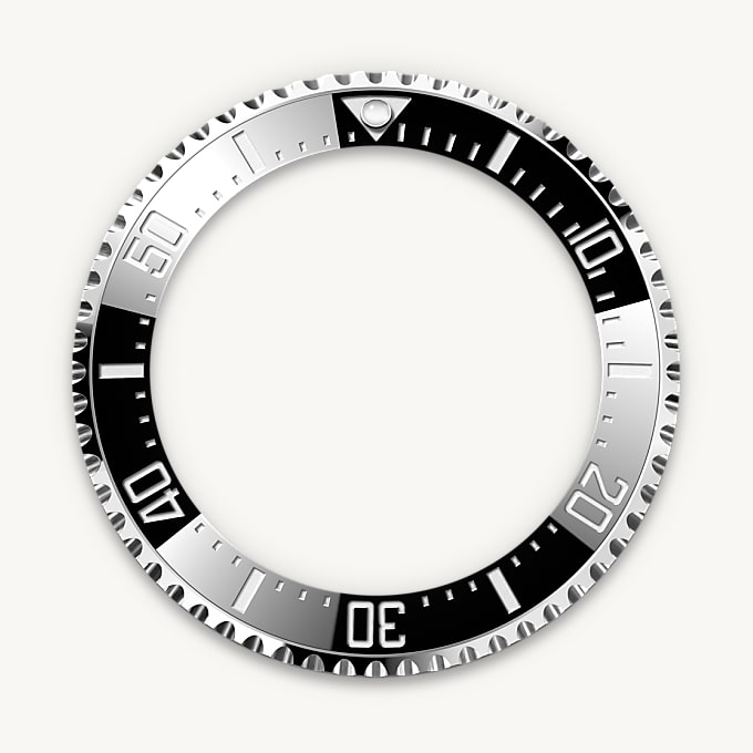 Rolex Sea-Dweller, Bisel de cerámica y visualización luminiscente