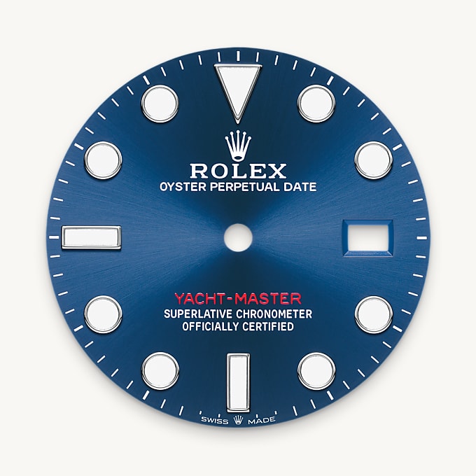 Rolex Yacht-Master 40, Esfera azul vivo