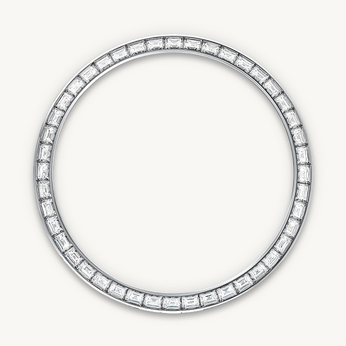 Rolex Land-Dweller 36, Bisel engastado de diamantes