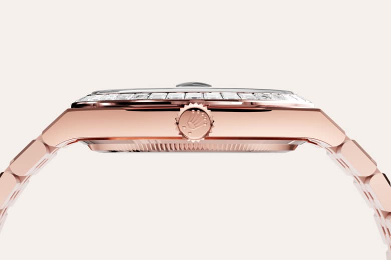 Rolex Land-Dweller 40, Oro Everose de 18 quilates