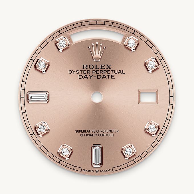 Rolex Day-Date 36, Rosé-colour dial