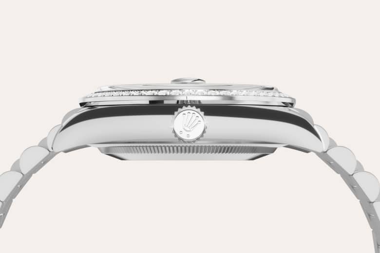 Rolex Day-Date 36, 18 ct white gold