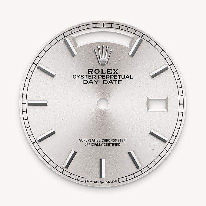 Rolex Day-Date 36, Silver dial