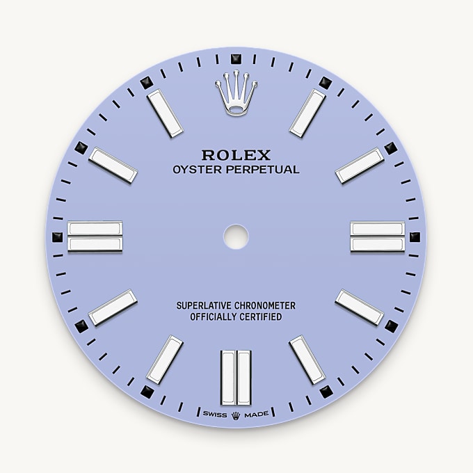 Rolex Oyster Perpetual 41, Esfera lavender