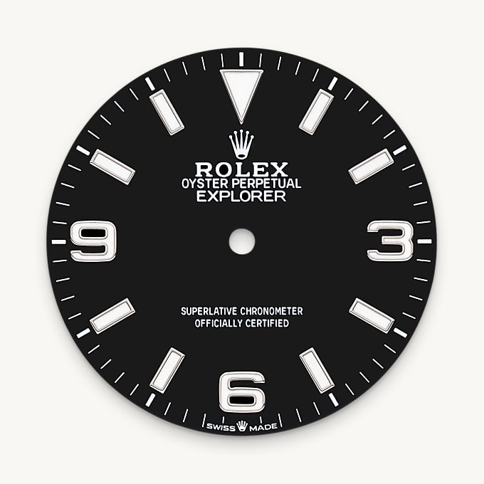 Rolex Explorer 40, Black dial
