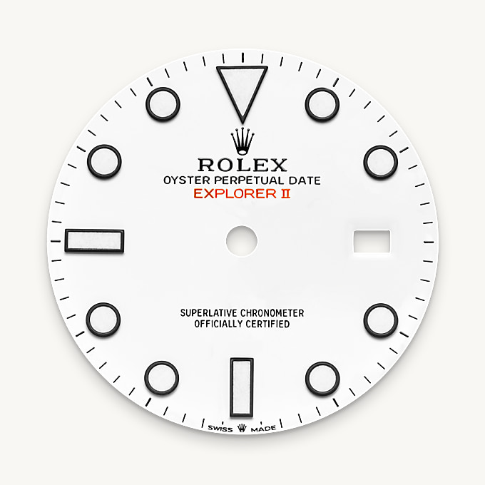 Rolex Explorer II, White dial