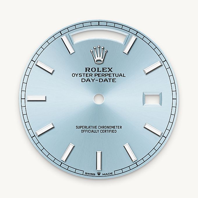 Rolex Day-Date 40, Ice-Blue Dial