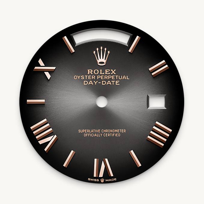 Rolex Day-Date 40, Slate ombré dial