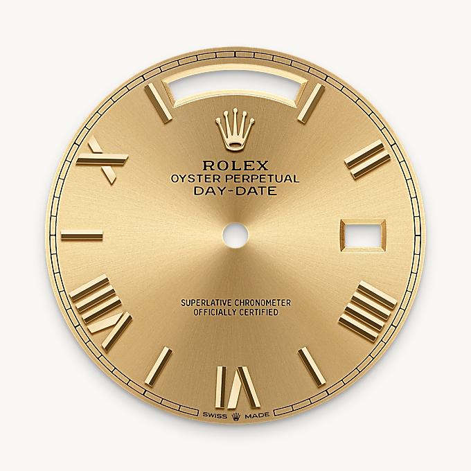 Rolex Day-Date 40, Champagne-colour dial