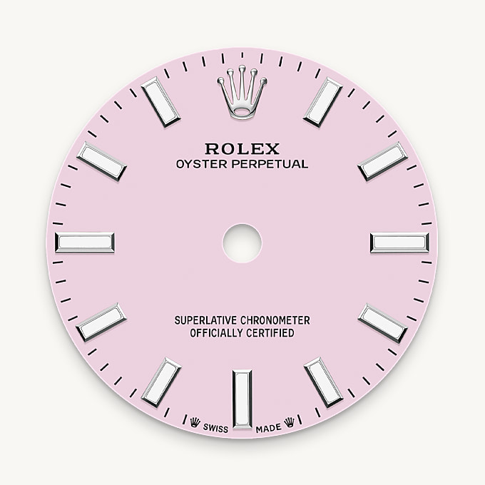 Rolex Oyster Perpetual 28, Esfera rosa candy