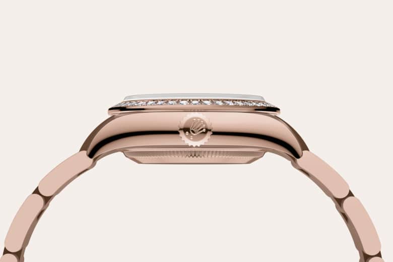 Rolex Oyster Perpetual 28, Oro Everose de 18 quilates
