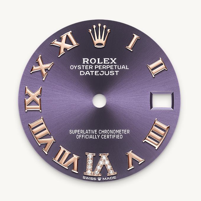 Rolex Datejust 31, Aubergine Dial