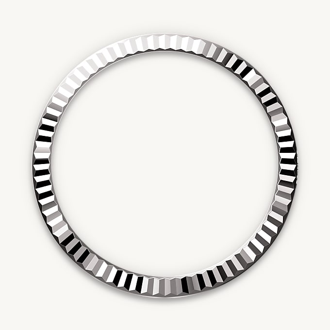 Rolex Datejust 31, Bisel estriado