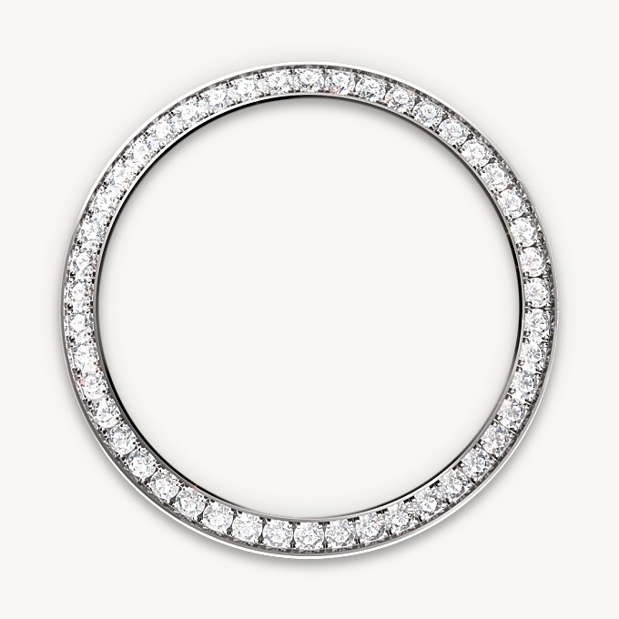 Rolex Datejust 31, Bisel engastado de diamantes