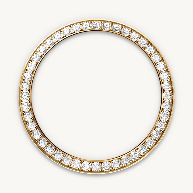 Rolex Lady-Datejust, Bisel engastado de diamantes