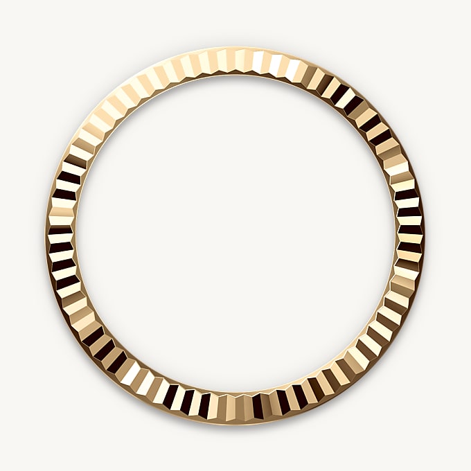Rolex Lady-Datejust, Bisel estriado