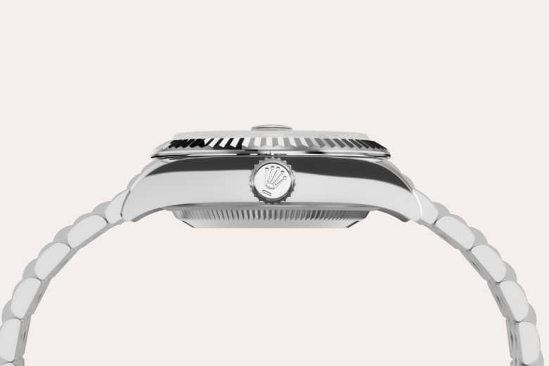 Rolex Lady-Datejust, Rolesor blanco
