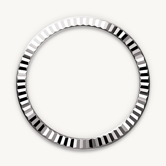 Rolex Lady-Datejust, Bisel estriado