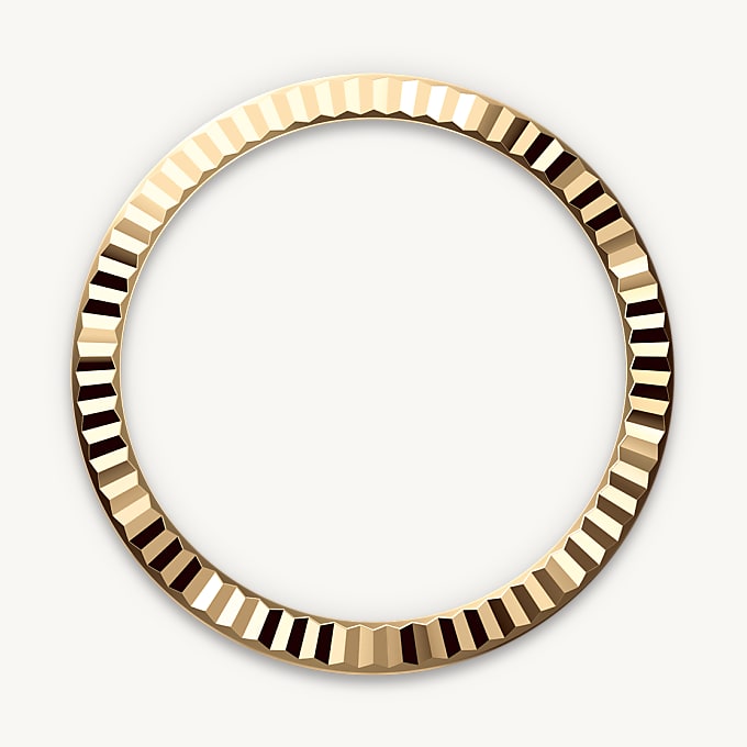 Rolex Lady-Datejust, Bisel estriado