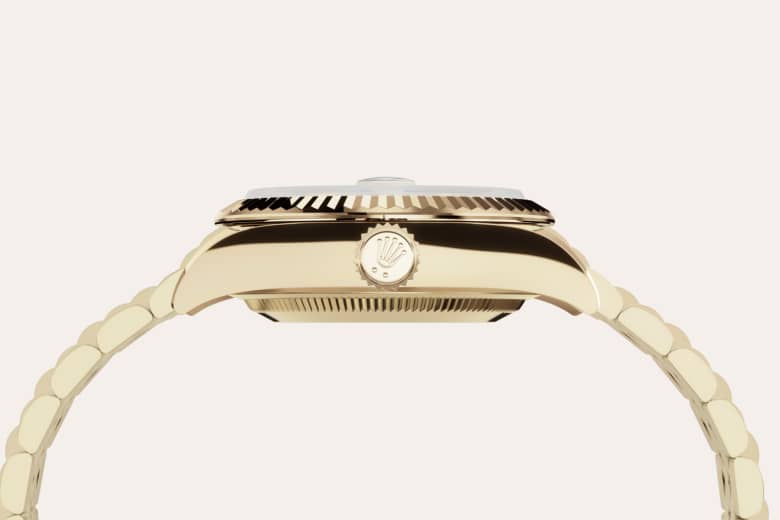 Rolex Lady-Datejust, Oro amarillo de 18 quilates