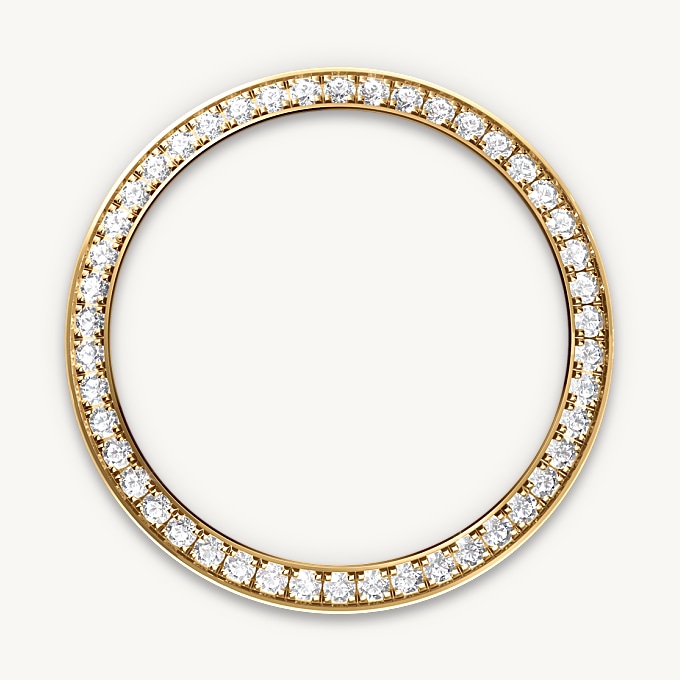 Rolex Lady-Datejust, Bisel engastado de diamantes