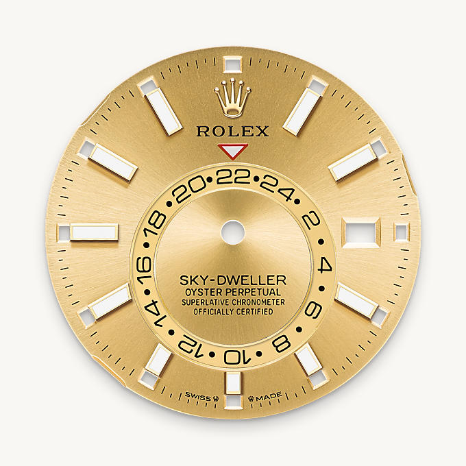 Rolex Sky-Dweller, Champagne-colour dial