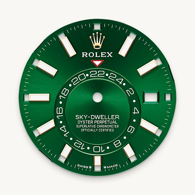 Rolex Sky-Dweller, Bright green dial
